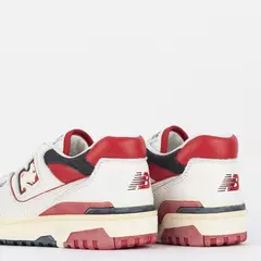 TENIS NEW BALANCE 550 BEGE VERMELHO -  Hipster Store - Street Wear e Sneakers 