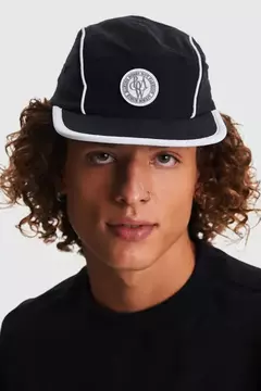 BONÉ BAW FIVE PANEL PIPING CLASSY PRETO na internet