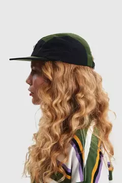 BONÉ BAW FIVE PANEL COLORBLOCK ENERGY PRETO/VERDE MILITAR -  Hipster Store - Street Wear e Sneakers 