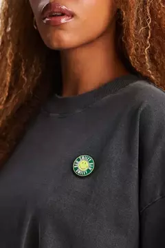 CAMISETA BAW OVERSIZED SUN X SMILEY PRETO - loja online
