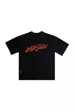 CAMISETA ALLTRIBE OVERSIZED LOVE PRETA - comprar online