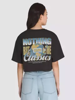 CROPPED VANS CLASSICS SS RELAX PRETO - comprar online