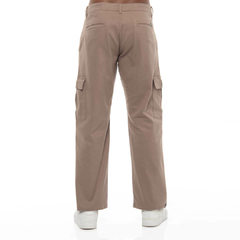 CALÇA LRG SARJA TWILL CARGO CAQUI na internet