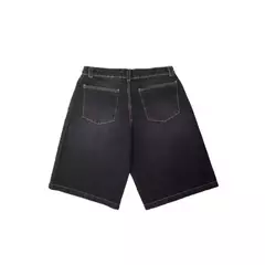 BERMUDA HIGH JEANS HUSTLE BLACK - comprar online