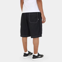 BERMUDA WATS PESPONTO BRANCO PRETO -  Hipster Store - Street Wear e Sneakers 