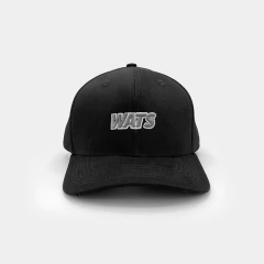 BONÉ WATS SNAP BACK LOGO PRETO -  Hipster Store - Street Wear e Sneakers 