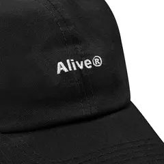 BONÉ ALIVE LOGO STRAPBACK PRETO - comprar online