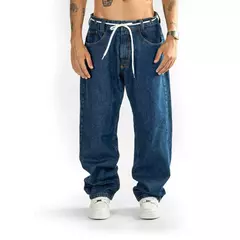 CALÇA ALIVE JEANS SEMI BAGGY AZUL