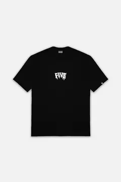 CAMISETA FIVE BUCKS MELTED PRETO