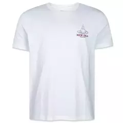 CAMISETA NEW ERA ALL CORE GOOD FOOD BRANDED OFF WHITE - comprar online