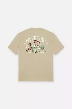 CAMISETA FIVEBUCKS ROSE HEAVY CREME