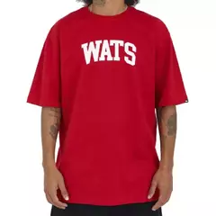 CAMISETA WATS COLLEGE VERMELHO