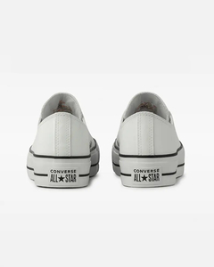 TENIS CONVERSE CHUCK TAYLOR ALL STAR LIFT BRANCO PRETO BRANCO - loja online
