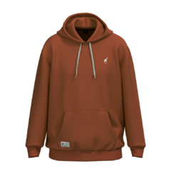 MOLETOM CANGURU LRG 47 HOODIE MARROM - comprar online