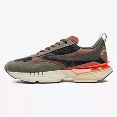 TENIS FILA RENNO RACER 2000 OLIVA/MARROM/VERMELHO na internet