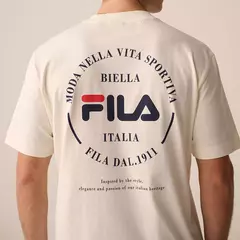 CAMISETA FILA COMFORT BIELLA 1911 OFF WHITE -  Hipster Store - Street Wear e Sneakers 