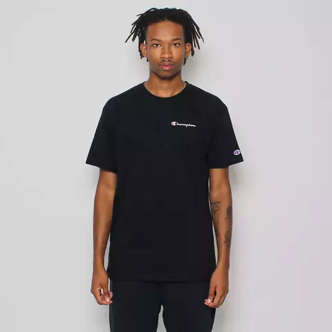 CAMISETA CHAMPION ATH SCRIPT LOGO INK BLACK - comprar online