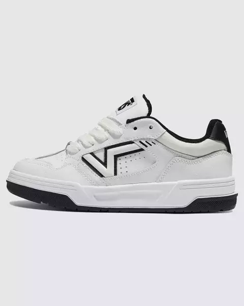 TENIS VANS UPLAND WHITE BLACK