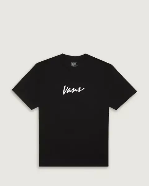 CAMISETA VANS CLASSIC SCRIPT BLACK