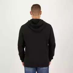 MOLETOM CANGURU FILA COMFORT LETTER III PRETO na internet
