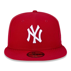 BONE NEW ERA 5950 WHITE ON SCARLET NEYYAN VERMELHO NEPERBON034 7 1/4 57.7cm - comprar online
