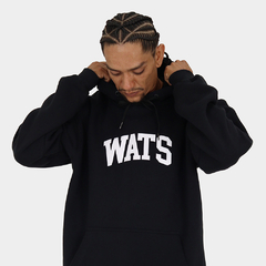MOLETOM WATS COLLEGE PRETO - comprar online
