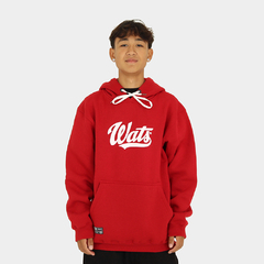 MOLETOM WATS STYLE VERMELHO