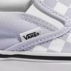 TENIS VANS CLASSIC SLIP ON COLOR THEORY CHECKERBOARD HALOGEND BLUE - loja online