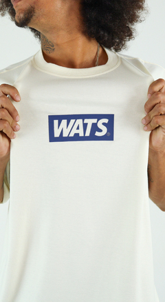 CAMISETA WATS BOX RELEVO OFF WHITE - comprar online