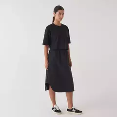 CROPPED OVERSIZED NEW BALANCE SMALL LOGO PRETO - loja online