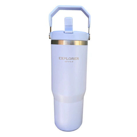 BOTELLA TERMICA CON PICO EXPLORER 887ML LILA