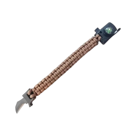 PULSERA PARACORD CON NAVAJA