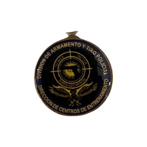 PIN REDONDO ARMAMENTO Y TIRO POLICIAL