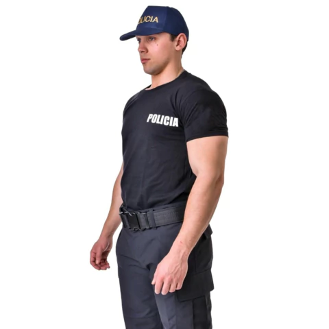 REMERA ALGODON POLICIA