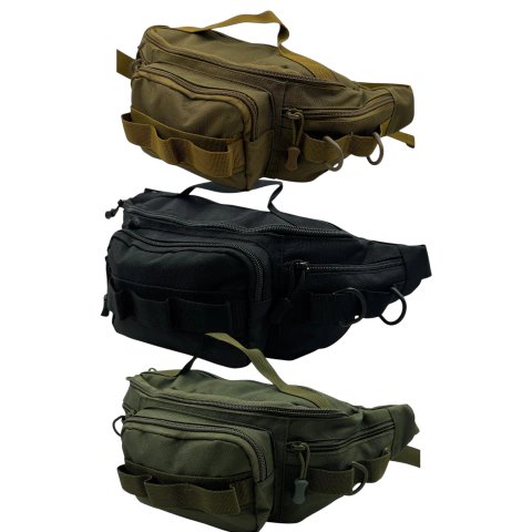 RIÑONERA TACTICA PORTAOBJETOS MULTIFUNCION