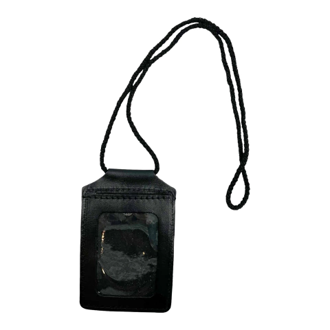 PORTA CREDENCIAL CUERO COLGANTE