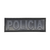 CARTEL POLICIA CHICO PVC - comprar online