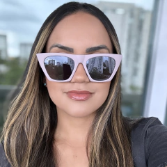 Óculos De Sol Singapura Lilás Fosco 2.0