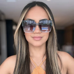 Óculos De Sol Livia Chumbo - comprar online