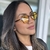 Óculos De Sol Vibes Tartaruga e Amarelo - Dsm eyewear