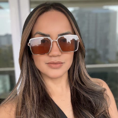 Óculos De Sol Istambul Marrom - comprar online