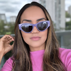 Óculos De Sol Ellen Lilás