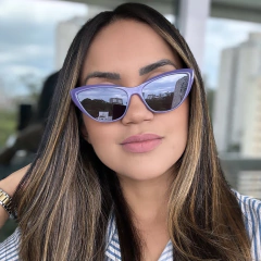Óculos De Sol Kloe Lilás