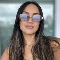 Óculos De Sol Sony Preto Degradê - comprar online