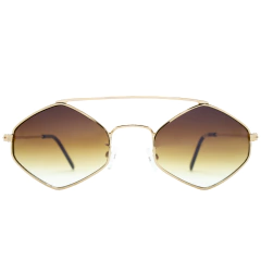 Óculos de Sol Future Marrom Degradê