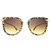Óculos De Sol Feminino Dsm Viena Marrom Tartaruga