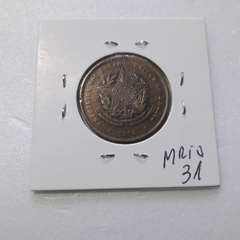 Moeda de 20 Réis de 1904 Bronze VINTÉM MRIO 31 - Mandrade Numismática