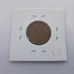 Moeda de 5 Centavos de 2003 Aço Banhado de Cobre Reverso Horizontal à Esquerda X 10 - comprar online