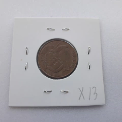 Moeda de 5 Centavos de 2004 Aço Banhado de Cobre Reverso Quase Invertido X 13 - comprar online