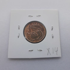 Moeda de 5 Centavos de 2004 Aço Banhado de Cobre Reverso Horizontal à Direita  X 14 - comprar online